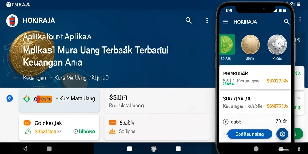 Tampilan antarmuka HOKIRAJA yang intuitif dan informatif.